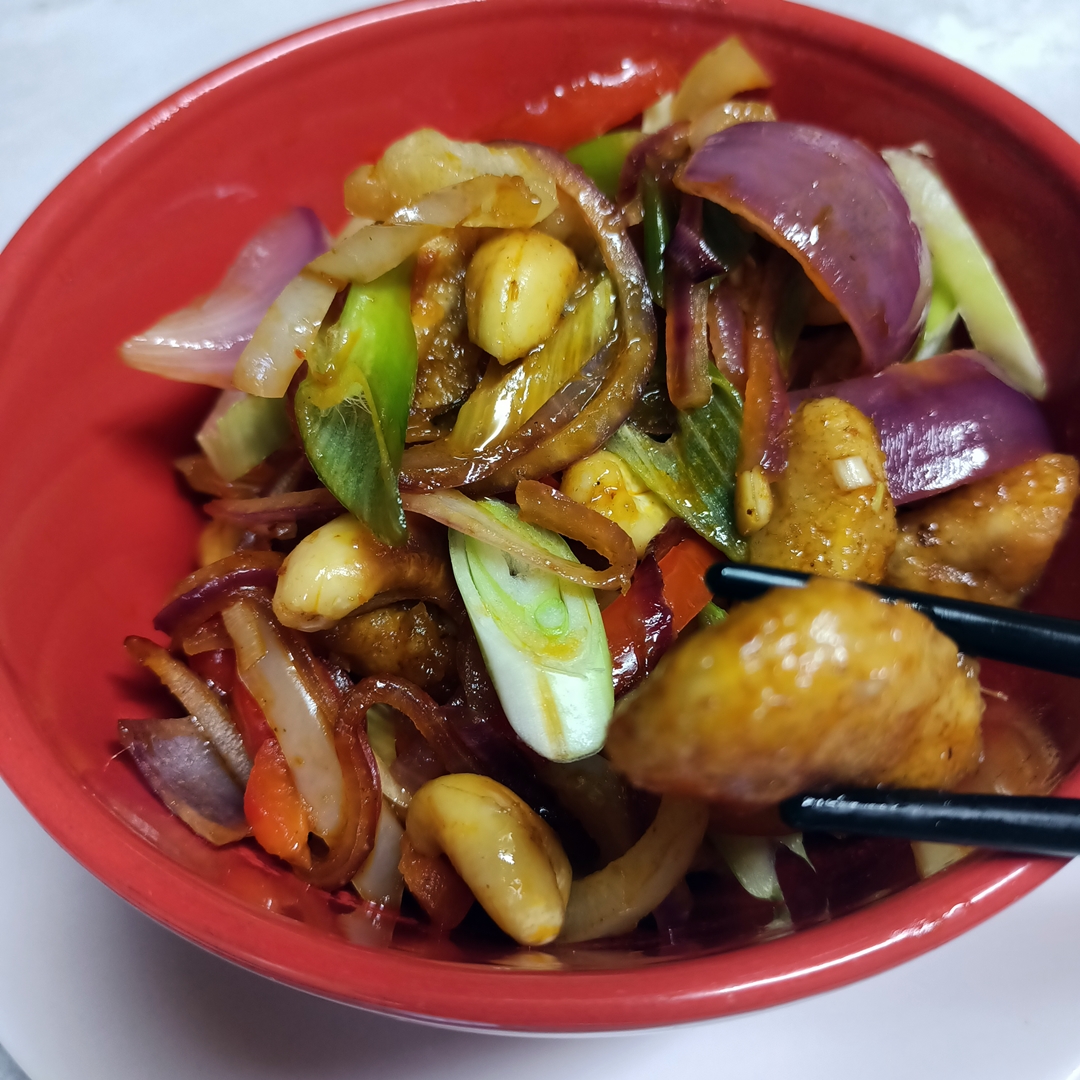 Thai Cashew Chicken Kai Pad Med Mamuang Himmapan RomanianCook